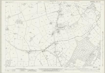 Warwickshire XXIV.5 (includes: Beoley; Tanworth in Arden; Wythall) - 25 Inch Map