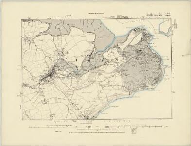 Cornwall LV.SW - OS Six-Inch Map