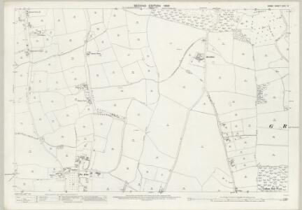 Essex (1st Ed/Rev 1862-96) LXVII.14 (includes: Brentwood; Cranham; Upminster) - 25 Inch Map