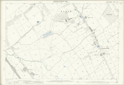 Hertfordshire XL.13 (includes: Aldenham; Ridge; Shenley) - 25 Inch Map