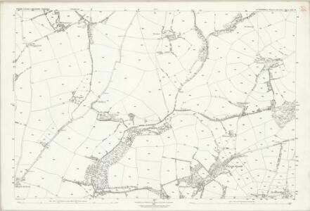 Cornwall LXV.8 (includes: Ruan Lanihorne; Veryan) - 25 Inch Map