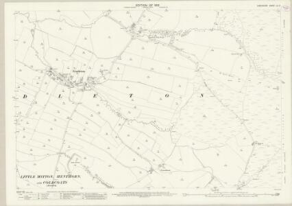 Lancashire LV.3 (includes: Mearley; Pendleton; Sabden) - 25 Inch Map