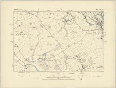 Derbyshire XLIII.NW - OS Six-Inch Map