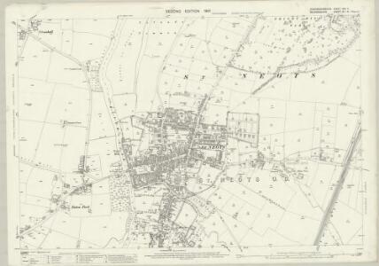 Huntingdonshire XXV.11 (includes: Eaton Socon; Eynesbury; St Neots Rural; St Neots) - 25 Inch Map