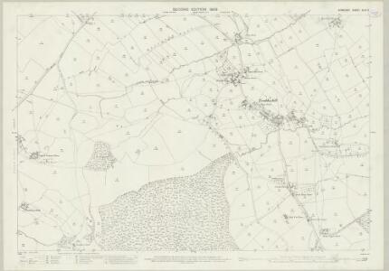 Somerset XLIII.9 (includes: Nunney; Trudoxhill; Wanstrow) - 25 Inch Map