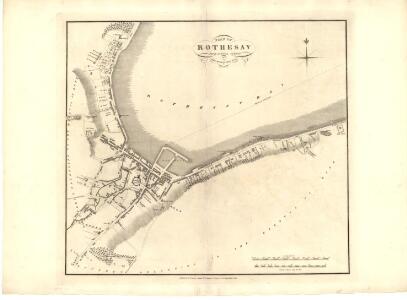 Plan of Rothesay from actual survey.