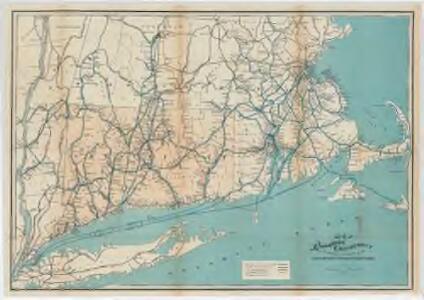 Map of the railroads of Connecticut : to accompany the report of the railroad commissioners
