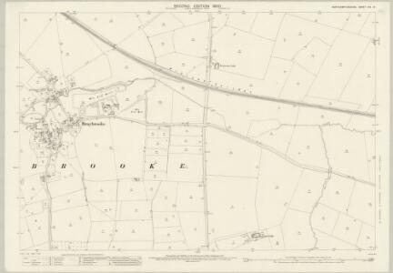 Northamptonshire XVI.14 (includes: Braybrooke; Desborough) - 25 Inch Map