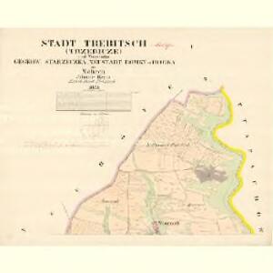 Trebitsch (Trzebicze) - m3151-1-001 - Kaiserpflichtexemplar der Landkarten des stabilen Katasters