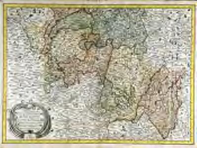 Carte de la partie méridionale du duche et gouver.t général de Bourgogne