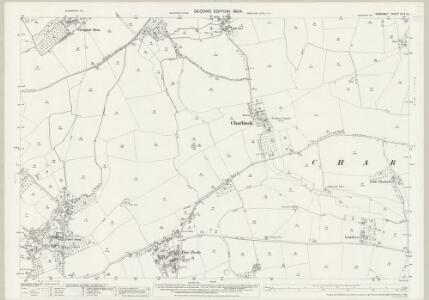 Somerset XLIX.12 (includes: Cannington; Charlynch; Spaxton) - 25 Inch Map