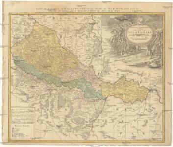 Tabvla geographica exhibens regnvm Sclavoniae cum Syrmii ducatu