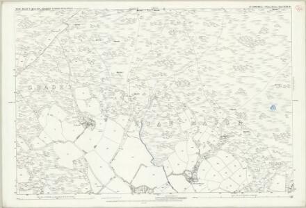 Cornwall LXXX.16 (includes: Grade Ruan; Mullion) - 25 Inch Map