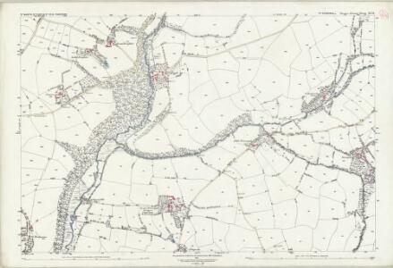 Cornwall XX.13 (includes: St Kew; St Mabyn; St Tudy) - 25 Inch Map