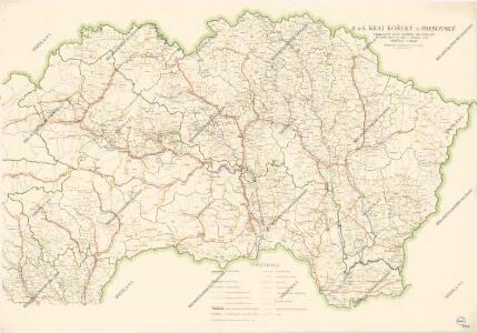 Bez titulu: mapy slovenských krajů