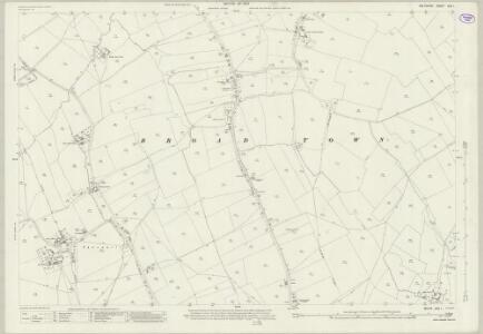Wiltshire XXII.1 (includes: Broad Town; Clyffe Pypard) - 25 Inch Map