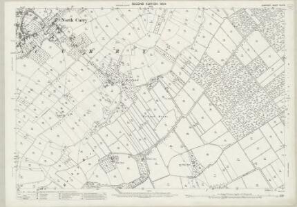 Somerset LXXI.12 (includes: Fivehead; North Curry; Stoke St Gregory) - 25 Inch Map