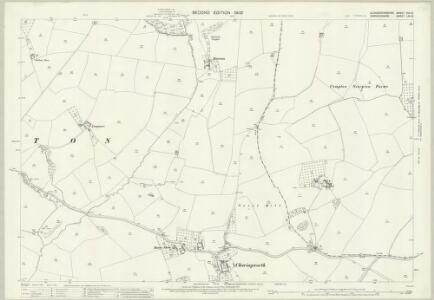Gloucestershire VIII.10 (includes: Ebrington; Ilmington; Stretton on Fosse) - 25 Inch Map