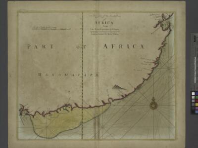 A draught of the south part of AFRICA from cape Bona Esperance to Delagoa