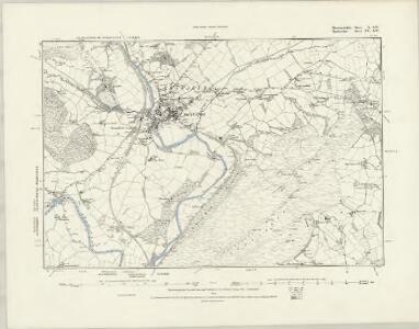 Brecknockshire I.SE - OS Six-Inch Map