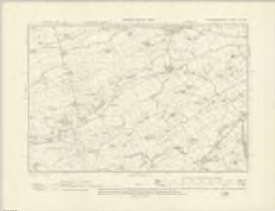 Montgomeryshire XV.NE - OS Six-Inch Map