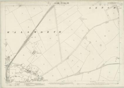 Hertfordshire VII.14 (includes: Hitchin Urban; Letchworth; Wymondley) - 25 Inch Map