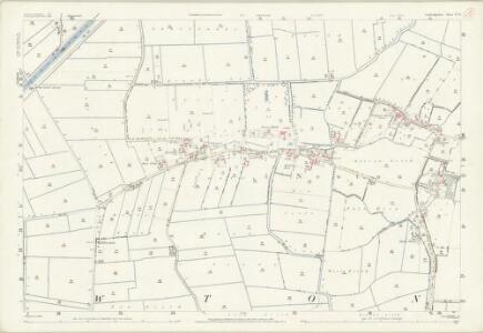 Cambridgeshire IV.6 (includes: Newton; Tydd St Giles) - 25 Inch Map