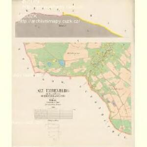 Stary Ehrenberg - c7264-2-001 - Kaiserpflichtexemplar der Landkarten des stabilen Katasters