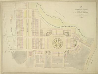 Plan of a LEASEHOLD ESTATE Situate at Pimlico IN THE COUNTY OF MIDDLESEX belonging to ... 1825