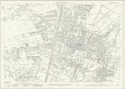 Hampshire and Isle of Wight XLI.13 (includes: Winchester) - 25 Inch Map