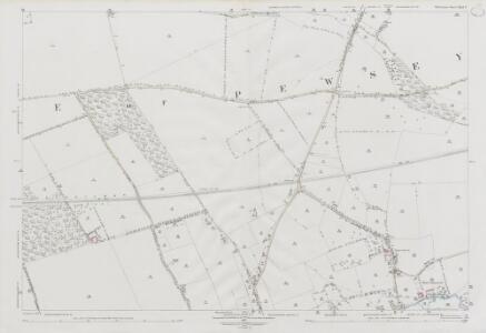 Wiltshire XLI.3 (includes: Manningford; Pewsey; Wilcot) - 25 Inch Map