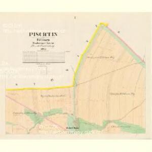 Pischtin - c5791-1-001 - Kaiserpflichtexemplar der Landkarten des stabilen Katasters