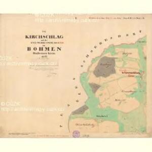 Kirchschlag - c7621-1-001 - Kaiserpflichtexemplar der Landkarten des stabilen Katasters