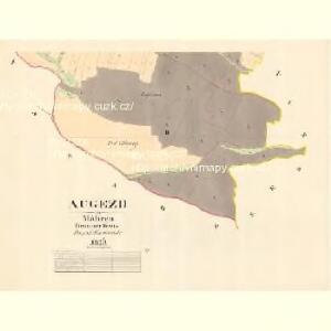 Augezd - m3212-1-002 - Kaiserpflichtexemplar der Landkarten des stabilen Katasters