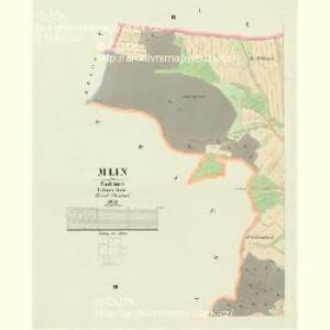 Mlin - c4766-1-001 - Kaiserpflichtexemplar der Landkarten des stabilen Katasters