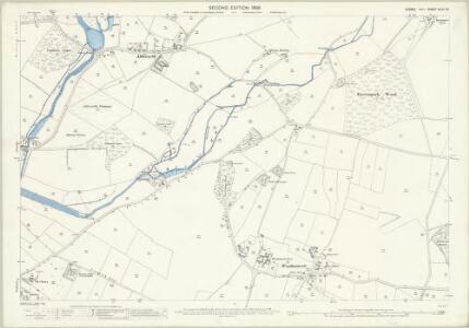 Sussex XLVII.15 (includes: Westbourne) - 25 Inch Map