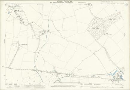 Hertfordshire XXIII.7 (includes: Birchanger; Bishops Stortford; Great Hallingbury; Hatfield Broad Oak; Stanstead Mountfitchet) - 25 Inch Map