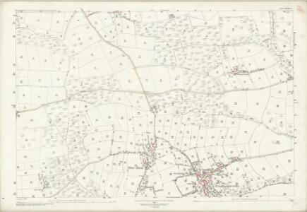 Devon XXVIII.1 (includes: Clovelly; Woolfardisworthy) - 25 Inch Map