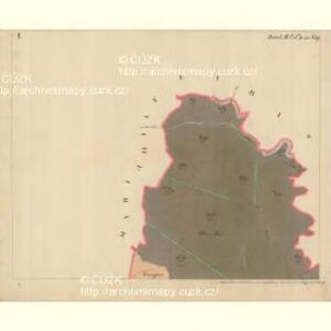Muschau - m1903-1-001 - Kaiserpflichtexemplar der Landkarten des stabilen Katasters