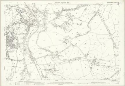 Worcestershire V.13 (includes: Birmingham; Halesowen; Hasbury; Hawne; Hill and Cakemore; Illey; Lapal) - 25 Inch Map