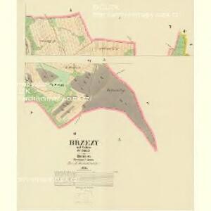 Břzezy - c0571-1-004 - Kaiserpflichtexemplar der Landkarten des stabilen Katasters