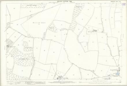 Hampshire and Isle of Wight LIX.12 (includes: Corhampton and Meonstoke; Hambledon) - 25 Inch Map