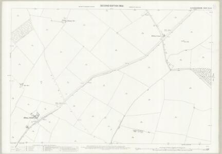 Gloucestershire XLIV.11 (includes: Bibury; Coln St Aldwyn) - 25 Inch Map