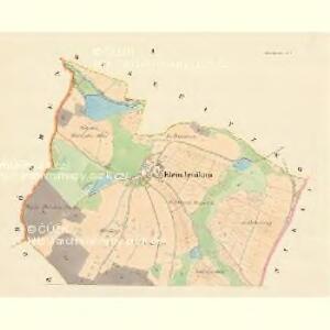 Klein Jenikau (Maly Jenicow) - m1711-1-001 - Kaiserpflichtexemplar der Landkarten des stabilen Katasters