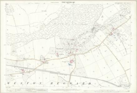 Herefordshire XXXIV.7 (includes: Westhide; Weston Beggard; Yarkhill) - 25 Inch Map