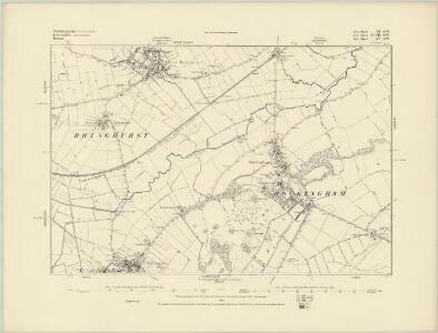 Northamptonshire X.SE - OS Six-Inch Map