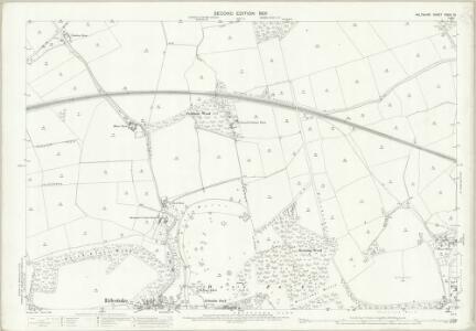 Wiltshire XXXIX.16 (includes: Cheverell Magna; East Coulston; Erlestoke; Marston) - 25 Inch Map