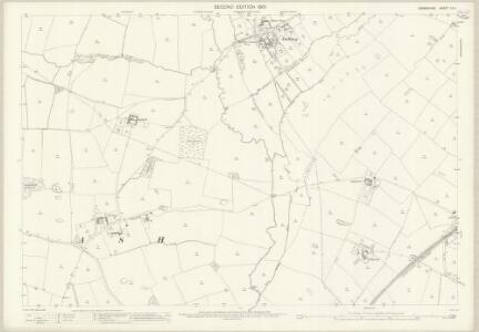 Derbyshire LIV.1 (includes: Ash; Bearwardcote; Dalbury Lees; Etwall; Trusley) - 25 Inch Map