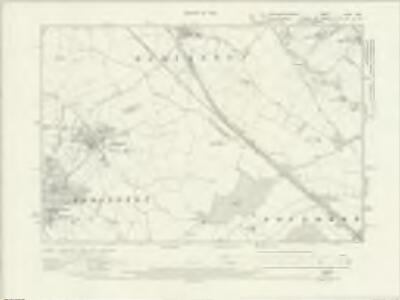 Northamptonshire XLVII.NW - OS Six-Inch Map