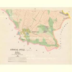 Stoislawitz - c7353-1-002 - Kaiserpflichtexemplar der Landkarten des stabilen Katasters